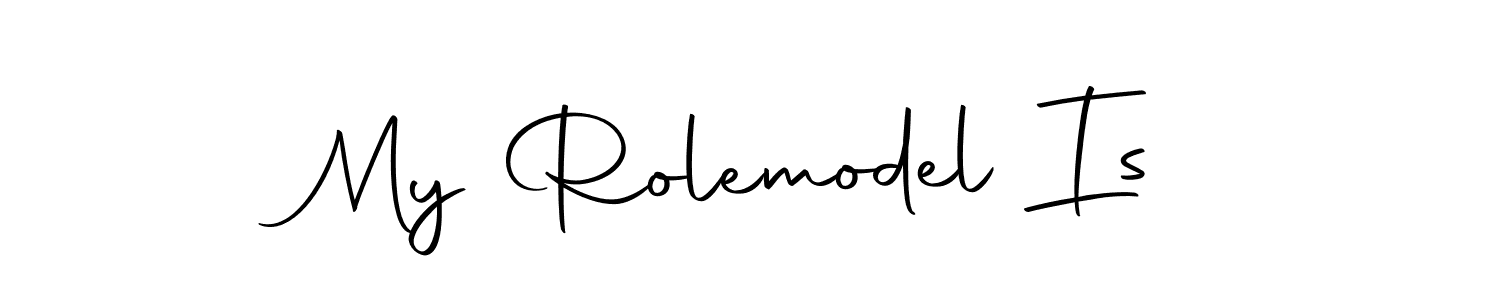 How to make My Rolemodel Is signature? Autography-DOLnW is a professional autograph style. Create handwritten signature for My Rolemodel Is name. My Rolemodel Is signature style 10 images and pictures png