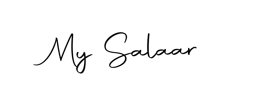 The best way (Autography-DOLnW) to make a short signature is to pick only two or three words in your name. The name My Salaar include a total of six letters. For converting this name. My Salaar signature style 10 images and pictures png