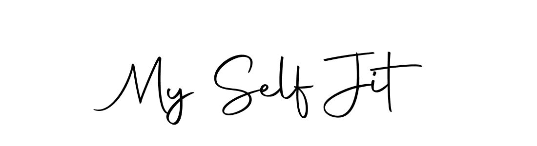 My Self Jit stylish signature style. Best Handwritten Sign (Autography-DOLnW) for my name. Handwritten Signature Collection Ideas for my name My Self Jit. My Self Jit signature style 10 images and pictures png