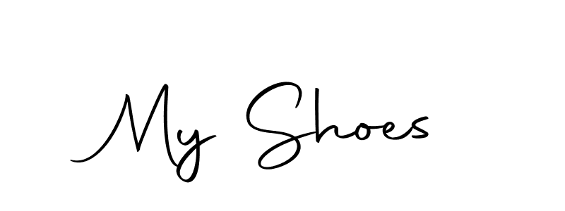 Create a beautiful signature design for name My Shoes. With this signature (Autography-DOLnW) fonts, you can make a handwritten signature for free. My Shoes signature style 10 images and pictures png