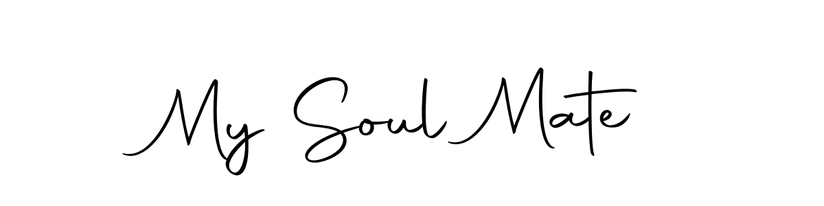 The best way (Autography-DOLnW) to make a short signature is to pick only two or three words in your name. The name My Soul Mate include a total of six letters. For converting this name. My Soul Mate signature style 10 images and pictures png