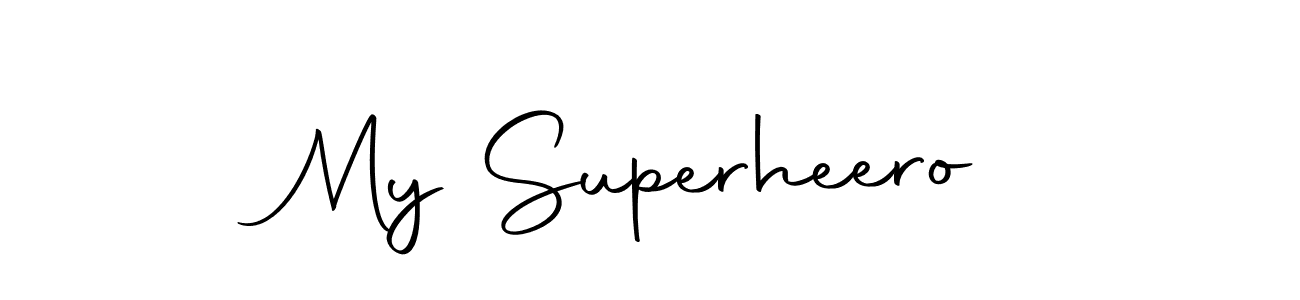 You can use this online signature creator to create a handwritten signature for the name My Superheero. This is the best online autograph maker. My Superheero signature style 10 images and pictures png