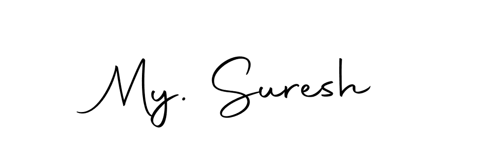 Make a beautiful signature design for name My. Suresh. With this signature (Autography-DOLnW) style, you can create a handwritten signature for free. My. Suresh signature style 10 images and pictures png