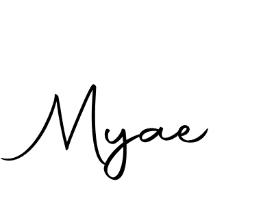 Use a signature maker to create a handwritten signature online. With this signature software, you can design (Autography-DOLnW) your own signature for name Myae. Myae signature style 10 images and pictures png