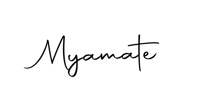 You should practise on your own different ways (Autography-DOLnW) to write your name (Myamate) in signature. don't let someone else do it for you. Myamate signature style 10 images and pictures png