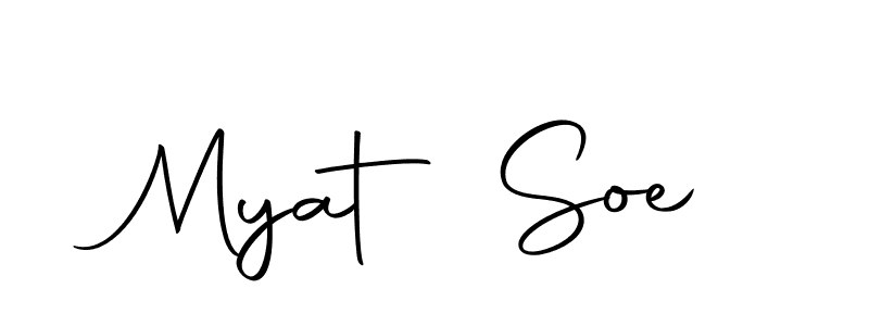 Make a beautiful signature design for name Myat Soe. With this signature (Autography-DOLnW) style, you can create a handwritten signature for free. Myat Soe signature style 10 images and pictures png