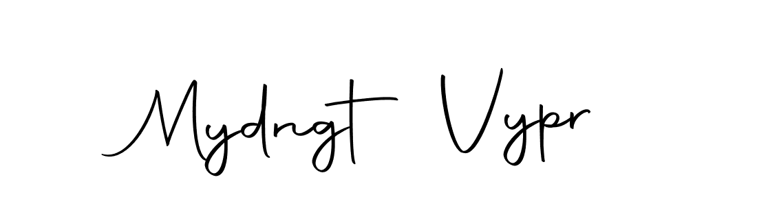 How to make Mydngt Vypr name signature. Use Autography-DOLnW style for creating short signs online. This is the latest handwritten sign. Mydngt Vypr signature style 10 images and pictures png