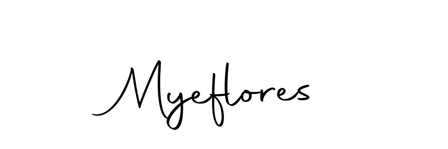Myeflores stylish signature style. Best Handwritten Sign (Autography-DOLnW) for my name. Handwritten Signature Collection Ideas for my name Myeflores. Myeflores signature style 10 images and pictures png