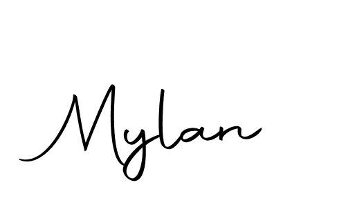 Create a beautiful signature design for name Mylan. With this signature (Autography-DOLnW) fonts, you can make a handwritten signature for free. Mylan signature style 10 images and pictures png