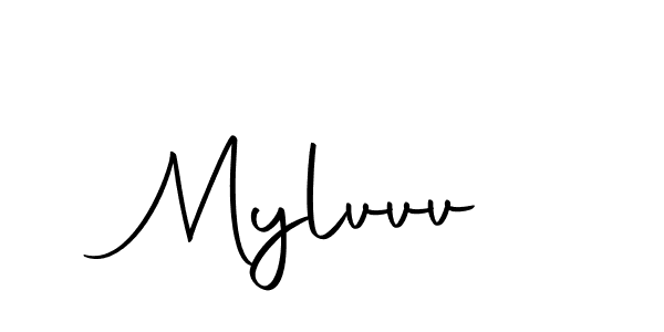 This is the best signature style for the Mylvvv name. Also you like these signature font (Autography-DOLnW). Mix name signature. Mylvvv signature style 10 images and pictures png