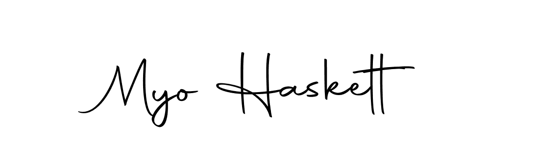 This is the best signature style for the Myo Haskett name. Also you like these signature font (Autography-DOLnW). Mix name signature. Myo Haskett signature style 10 images and pictures png