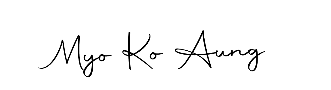 Similarly Autography-DOLnW is the best handwritten signature design. Signature creator online .You can use it as an online autograph creator for name Myo Ko Aung. Myo Ko Aung signature style 10 images and pictures png