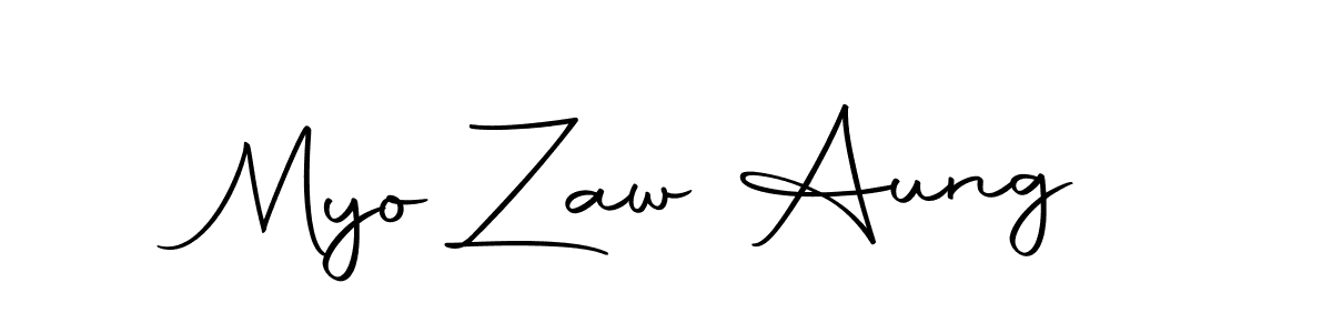 You should practise on your own different ways (Autography-DOLnW) to write your name (Myo Zaw Aung) in signature. don't let someone else do it for you. Myo Zaw Aung signature style 10 images and pictures png