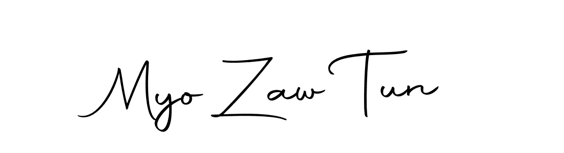 Make a beautiful signature design for name Myo Zaw Tun. Use this online signature maker to create a handwritten signature for free. Myo Zaw Tun signature style 10 images and pictures png