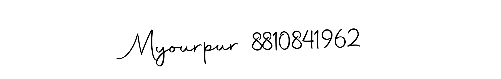 Also we have Myourpur 8810841962 name is the best signature style. Create professional handwritten signature collection using Autography-DOLnW autograph style. Myourpur 8810841962 signature style 10 images and pictures png