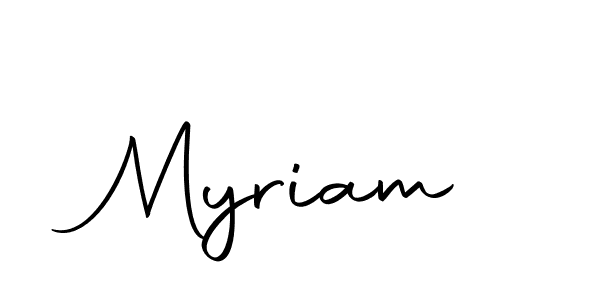 Use a signature maker to create a handwritten signature online. With this signature software, you can design (Autography-DOLnW) your own signature for name Myriam. Myriam signature style 10 images and pictures png