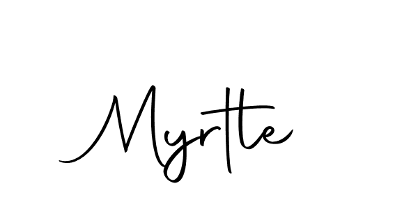 Also we have Myrtle name is the best signature style. Create professional handwritten signature collection using Autography-DOLnW autograph style. Myrtle signature style 10 images and pictures png