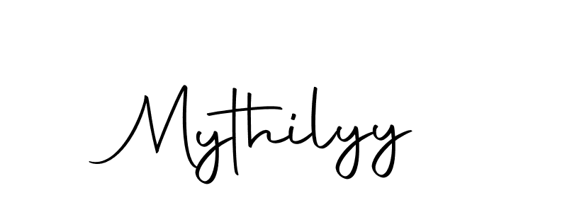 Make a beautiful signature design for name Mythilyy. Use this online signature maker to create a handwritten signature for free. Mythilyy signature style 10 images and pictures png