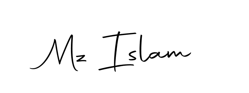 Similarly Autography-DOLnW is the best handwritten signature design. Signature creator online .You can use it as an online autograph creator for name Mz Islam. Mz Islam signature style 10 images and pictures png