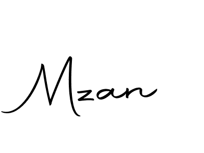 You should practise on your own different ways (Autography-DOLnW) to write your name (Mzan) in signature. don't let someone else do it for you. Mzan signature style 10 images and pictures png