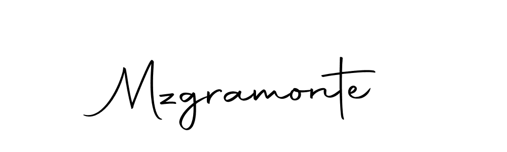 Similarly Autography-DOLnW is the best handwritten signature design. Signature creator online .You can use it as an online autograph creator for name Mzgramonte. Mzgramonte signature style 10 images and pictures png