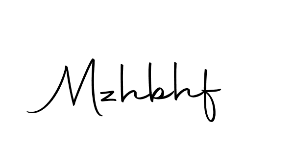 Use a signature maker to create a handwritten signature online. With this signature software, you can design (Autography-DOLnW) your own signature for name Mzhbhf. Mzhbhf signature style 10 images and pictures png