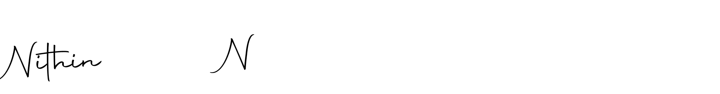 N                Nithin stylish signature style. Best Handwritten Sign (Autography-DOLnW) for my name. Handwritten Signature Collection Ideas for my name N                Nithin. N                Nithin signature style 10 images and pictures png