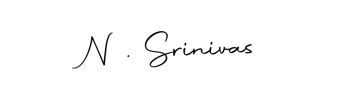 Make a beautiful signature design for name N . Srinivas. Use this online signature maker to create a handwritten signature for free. N . Srinivas signature style 10 images and pictures png