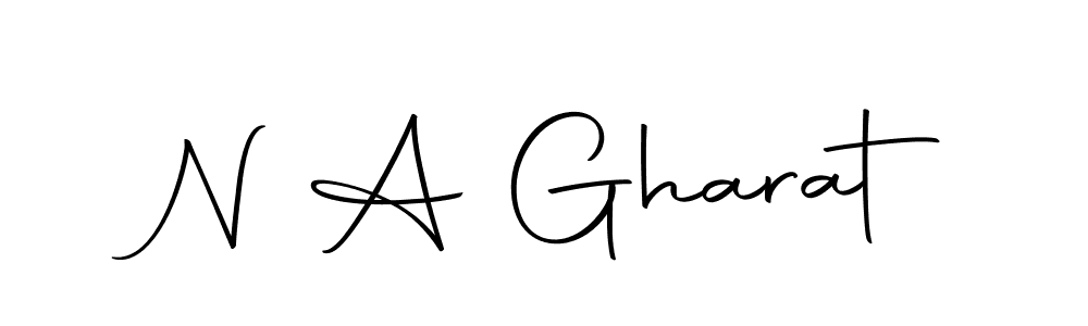 Design your own signature with our free online signature maker. With this signature software, you can create a handwritten (Autography-DOLnW) signature for name N A Gharat. N A Gharat signature style 10 images and pictures png