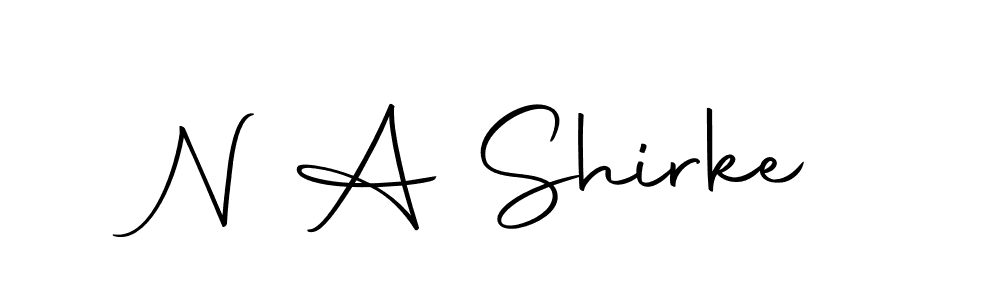 Also we have N A Shirke name is the best signature style. Create professional handwritten signature collection using Autography-DOLnW autograph style. N A Shirke signature style 10 images and pictures png