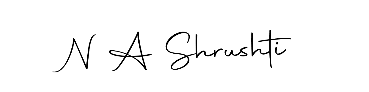 Use a signature maker to create a handwritten signature online. With this signature software, you can design (Autography-DOLnW) your own signature for name N A Shrushti. N A Shrushti signature style 10 images and pictures png