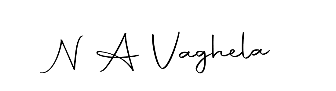 The best way (Autography-DOLnW) to make a short signature is to pick only two or three words in your name. The name N A Vaghela include a total of six letters. For converting this name. N A Vaghela signature style 10 images and pictures png