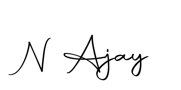 This is the best signature style for the N Ajay name. Also you like these signature font (Autography-DOLnW). Mix name signature. N Ajay signature style 10 images and pictures png