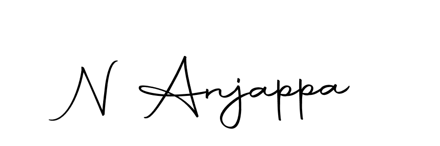 Design your own signature with our free online signature maker. With this signature software, you can create a handwritten (Autography-DOLnW) signature for name N Anjappa. N Anjappa signature style 10 images and pictures png