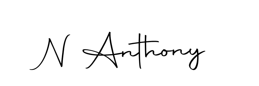 Make a beautiful signature design for name N Anthony. Use this online signature maker to create a handwritten signature for free. N Anthony signature style 10 images and pictures png