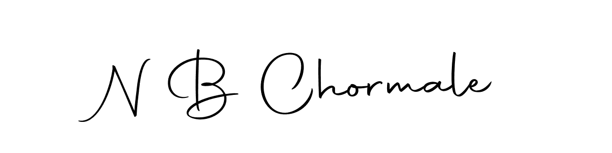 N B Chormale stylish signature style. Best Handwritten Sign (Autography-DOLnW) for my name. Handwritten Signature Collection Ideas for my name N B Chormale. N B Chormale signature style 10 images and pictures png