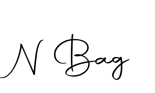if you are searching for the best signature style for your name N Bag. so please give up your signature search. here we have designed multiple signature styles  using Autography-DOLnW. N Bag signature style 10 images and pictures png