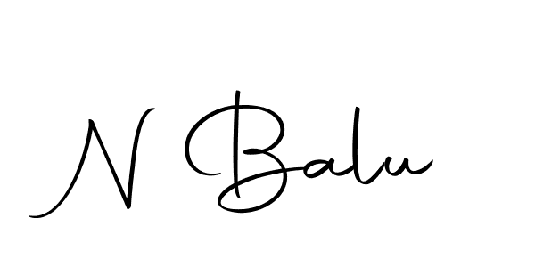 Autography-DOLnW is a professional signature style that is perfect for those who want to add a touch of class to their signature. It is also a great choice for those who want to make their signature more unique. Get N Balu name to fancy signature for free. N Balu signature style 10 images and pictures png