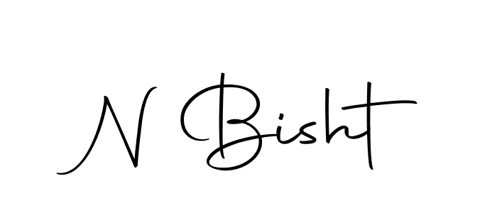 You should practise on your own different ways (Autography-DOLnW) to write your name (N Bisht) in signature. don't let someone else do it for you. N Bisht signature style 10 images and pictures png