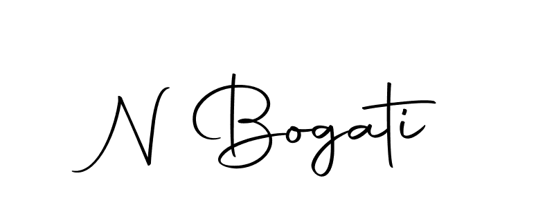 Also we have N Bogati name is the best signature style. Create professional handwritten signature collection using Autography-DOLnW autograph style. N Bogati signature style 10 images and pictures png