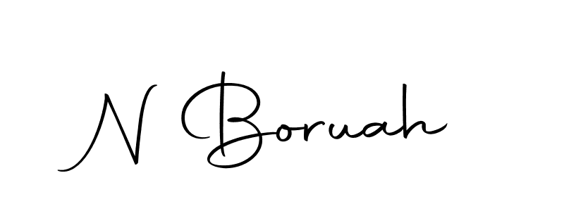 How to Draw N Boruah signature style? Autography-DOLnW is a latest design signature styles for name N Boruah. N Boruah signature style 10 images and pictures png