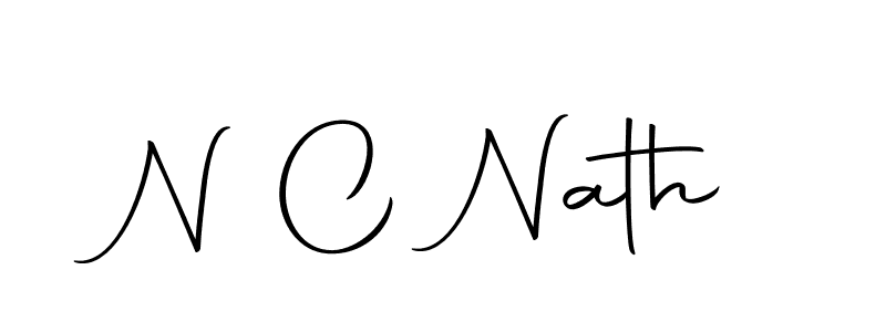 Create a beautiful signature design for name N C Nath. With this signature (Autography-DOLnW) fonts, you can make a handwritten signature for free. N C Nath signature style 10 images and pictures png