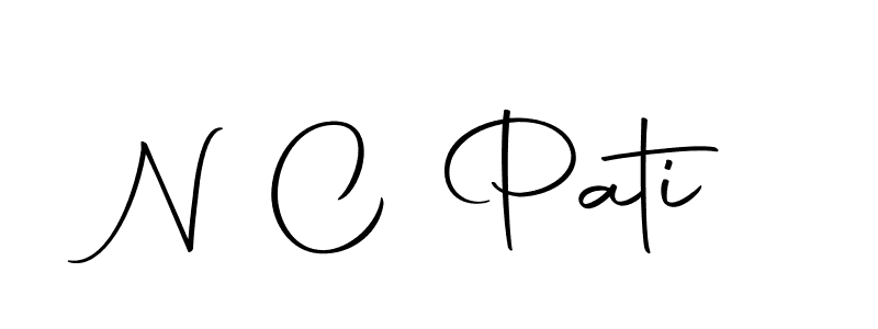 Make a beautiful signature design for name N C Pati. With this signature (Autography-DOLnW) style, you can create a handwritten signature for free. N C Pati signature style 10 images and pictures png