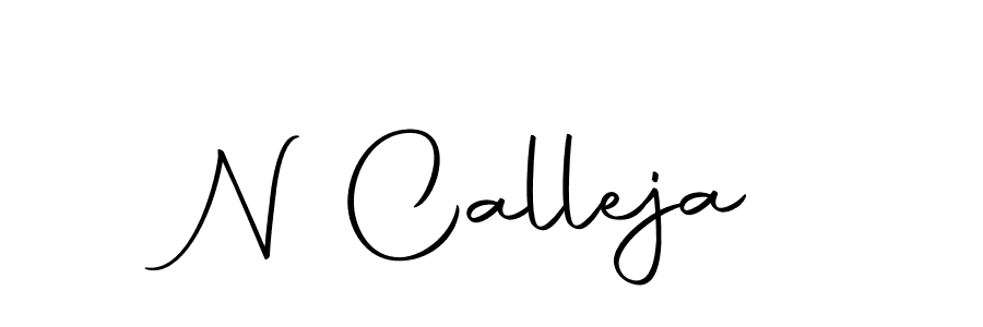 Design your own signature with our free online signature maker. With this signature software, you can create a handwritten (Autography-DOLnW) signature for name N Calleja. N Calleja signature style 10 images and pictures png