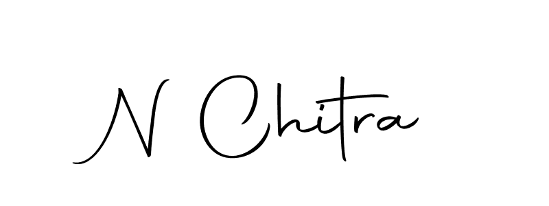 Design your own signature with our free online signature maker. With this signature software, you can create a handwritten (Autography-DOLnW) signature for name N Chitra. N Chitra signature style 10 images and pictures png