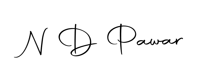 N D Pawar stylish signature style. Best Handwritten Sign (Autography-DOLnW) for my name. Handwritten Signature Collection Ideas for my name N D Pawar. N D Pawar signature style 10 images and pictures png