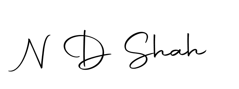 How to make N D Shah signature? Autography-DOLnW is a professional autograph style. Create handwritten signature for N D Shah name. N D Shah signature style 10 images and pictures png