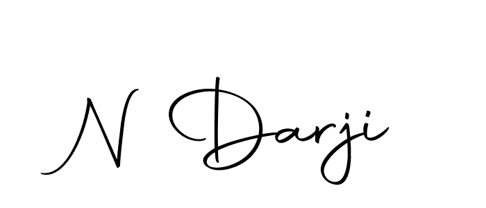 Create a beautiful signature design for name N Darji. With this signature (Autography-DOLnW) fonts, you can make a handwritten signature for free. N Darji signature style 10 images and pictures png