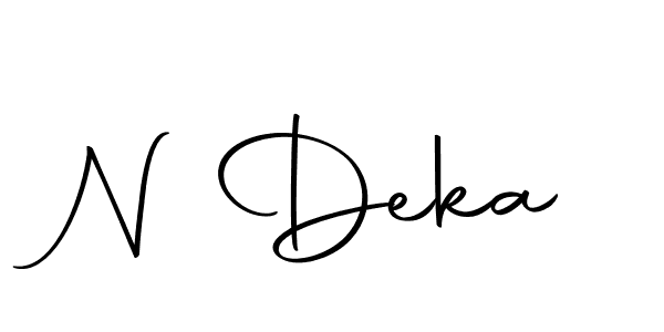 if you are searching for the best signature style for your name N Deka. so please give up your signature search. here we have designed multiple signature styles  using Autography-DOLnW. N Deka signature style 10 images and pictures png