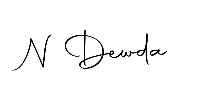 Also we have N Dewda name is the best signature style. Create professional handwritten signature collection using Autography-DOLnW autograph style. N Dewda signature style 10 images and pictures png